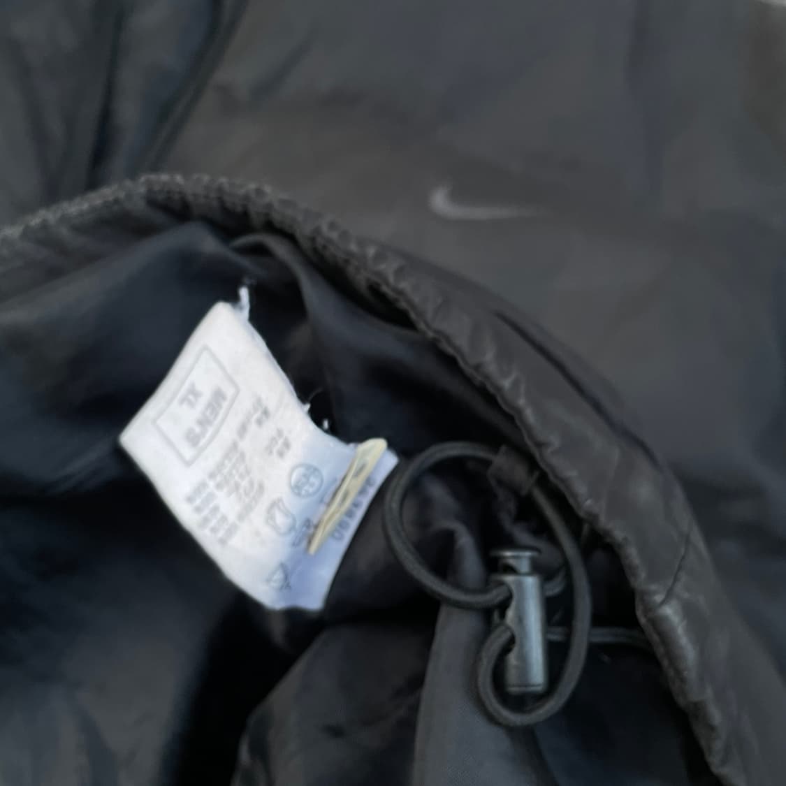 00s 나이키 올드스쿨 블랙 패딩 XL  상품이미지6