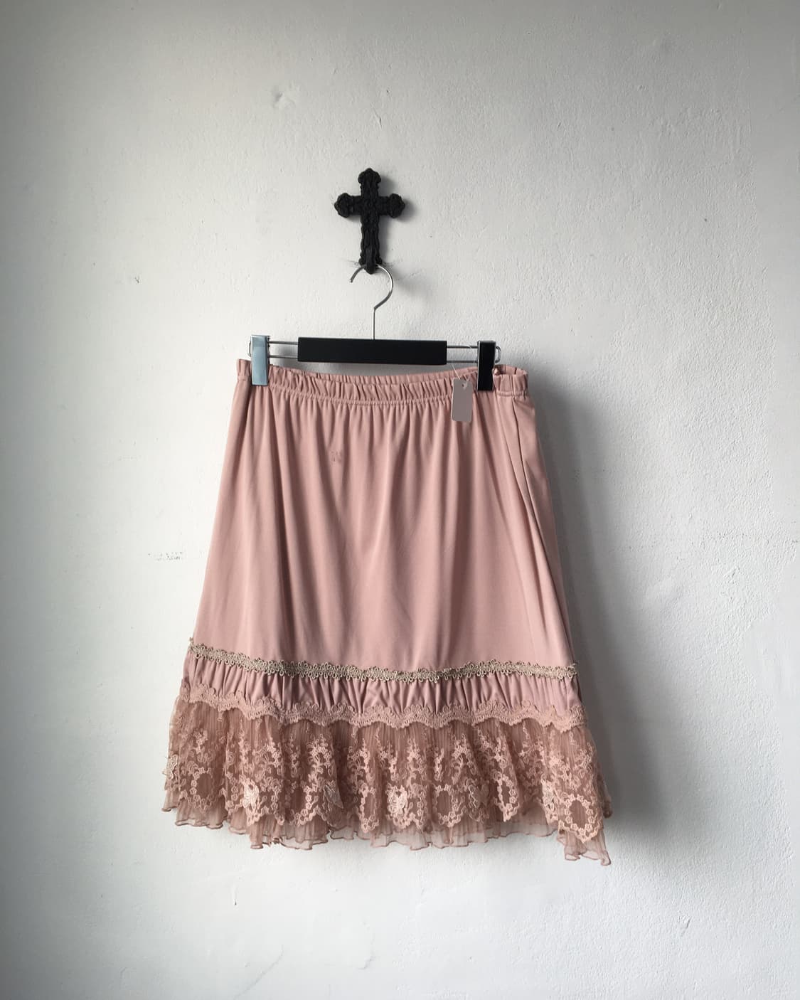 axes femme lace trimming skirt 상품이미지1