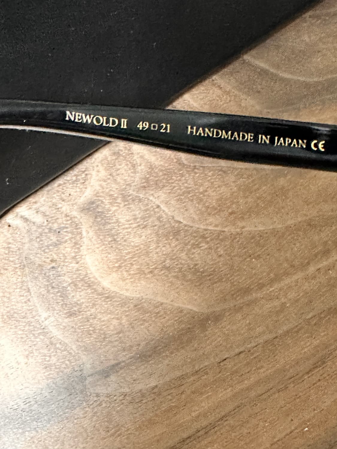 아야메 Newold II 뉴올드블랙 뿔테 안경 상품이미지5