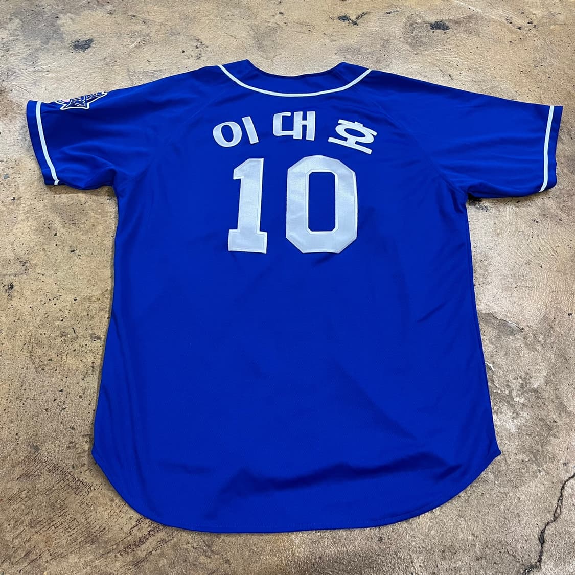 [105] 최강 야구 최강 몬스터즈 10 이대호 반팔 야구 유니폼 b17 상품이미지3