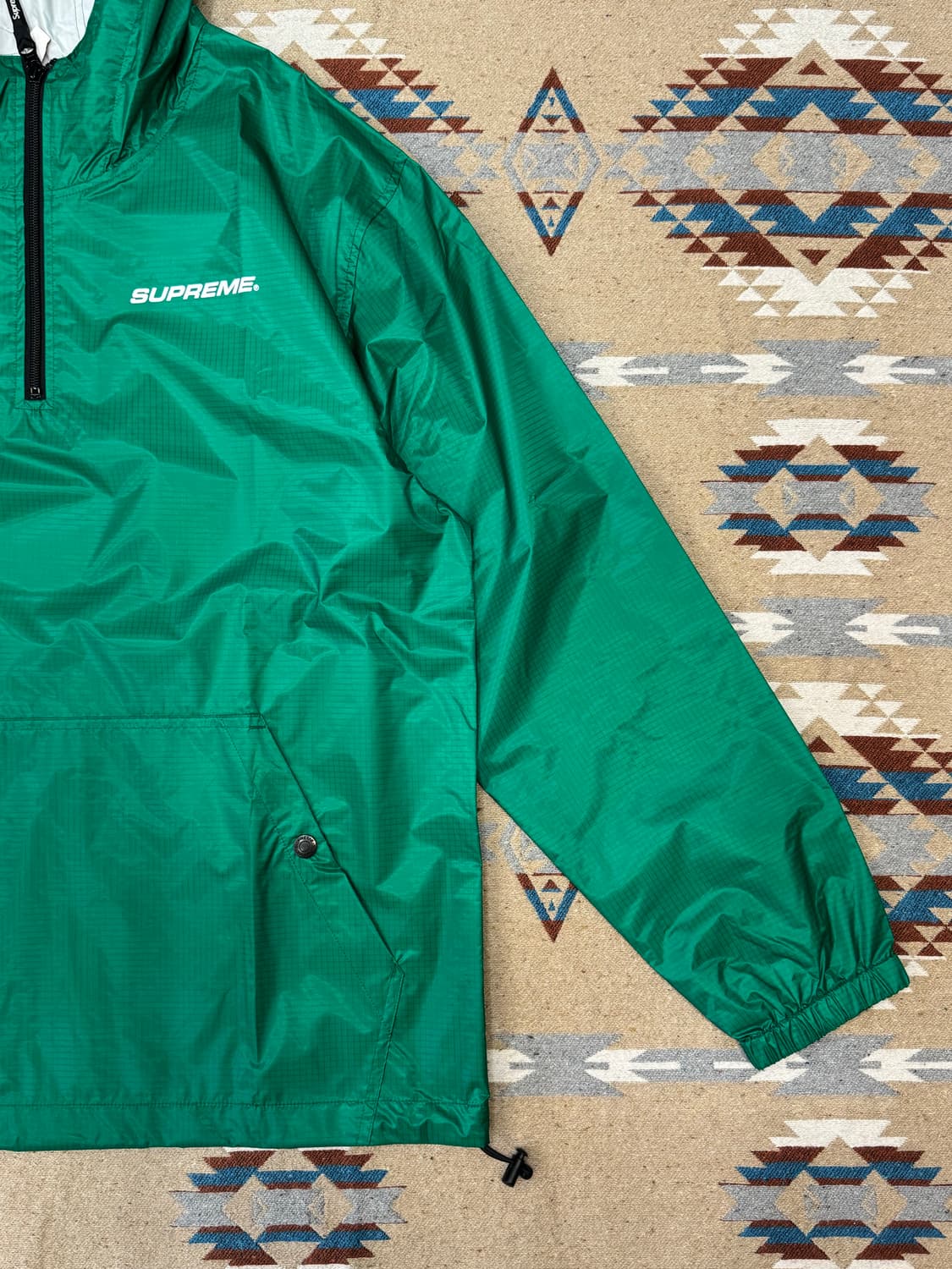 [M] 슈프림 패커블 립스탑 풀오버 그린 상품이미지3