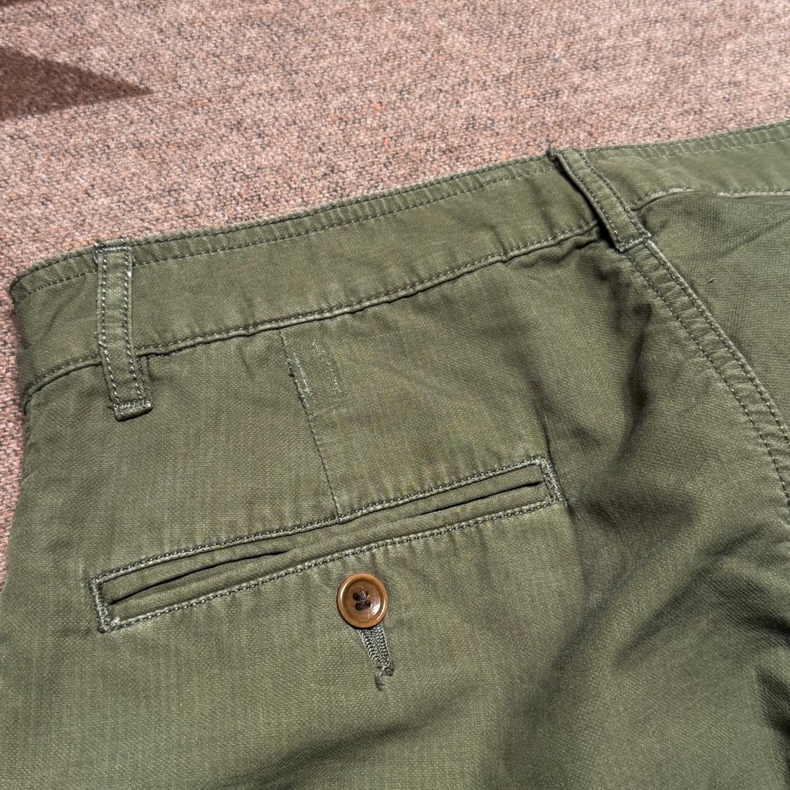 YMC 올리브 백사틴 밀리터리 치노 팬츠 32 상품이미지6
