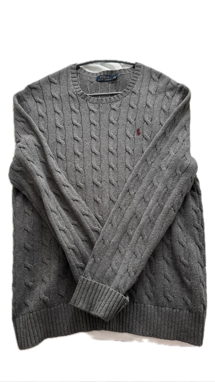 폴로 랄프로렌 그레이 니트 상품이미지1