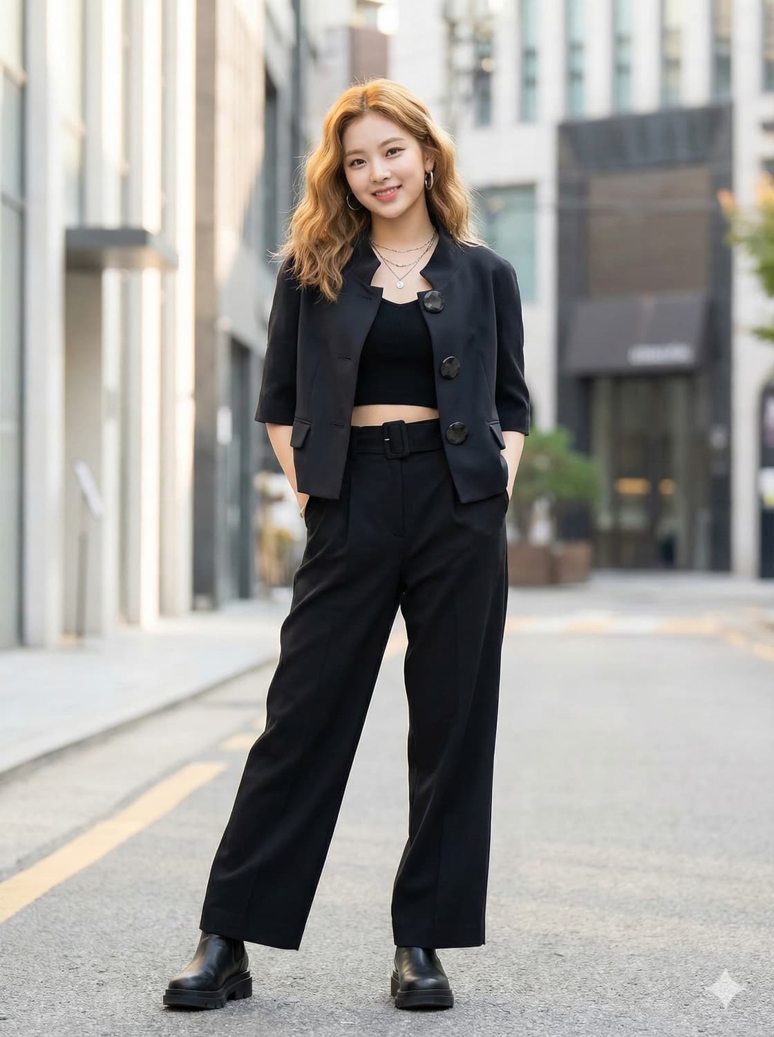 엠포리오 아르마니 울 스판 하프소매 자켓 상품이미지1