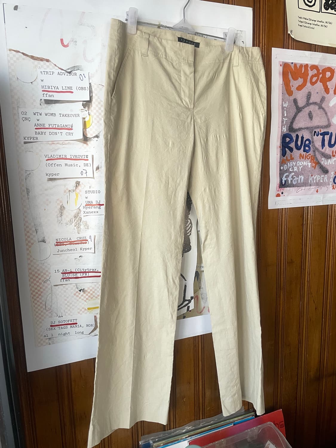 띠어리 theory 리넨 바지 상품이미지1