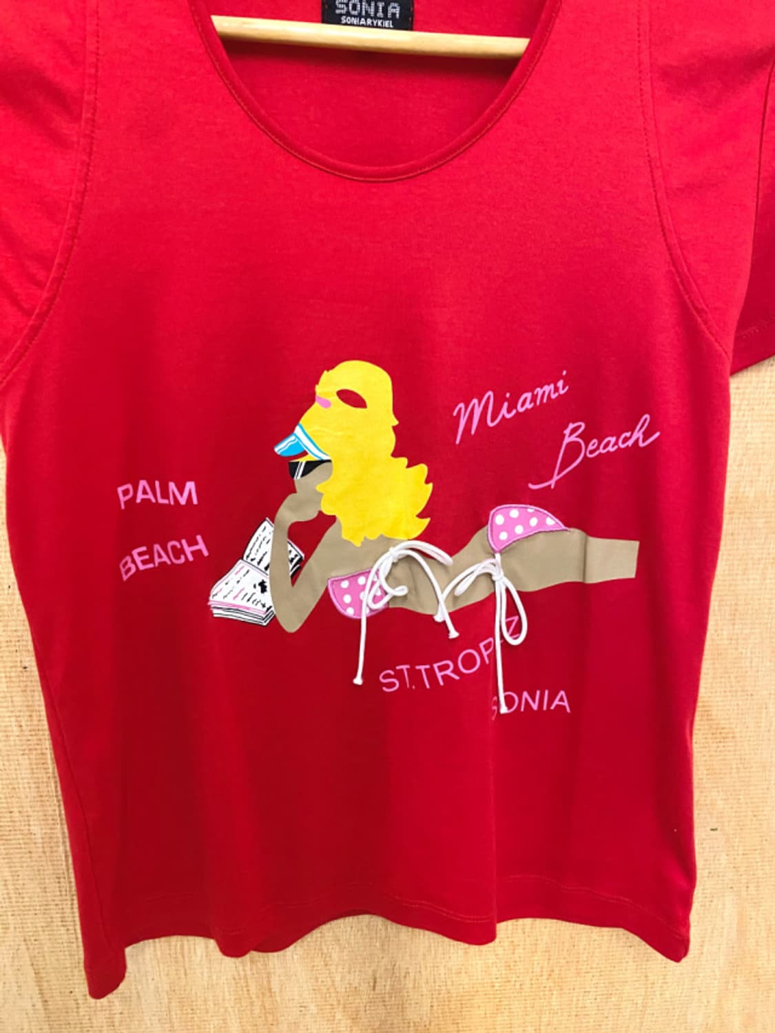 SONIA RYKIEL y2k t-shirts 상품이미지3