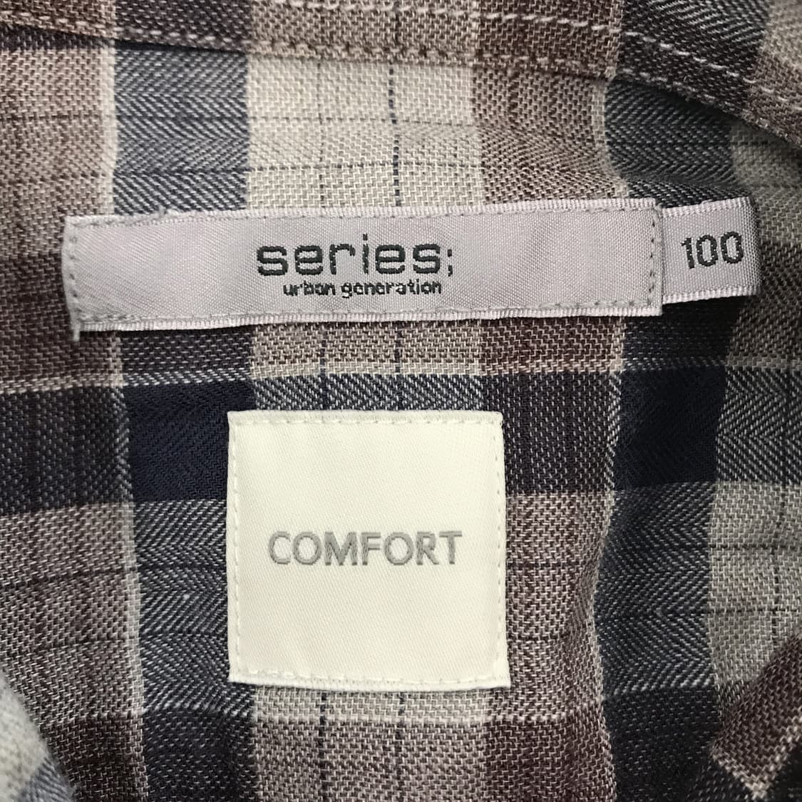 시리즈 series 컴포트핏 체크셔츠 [100] 상품이미지5