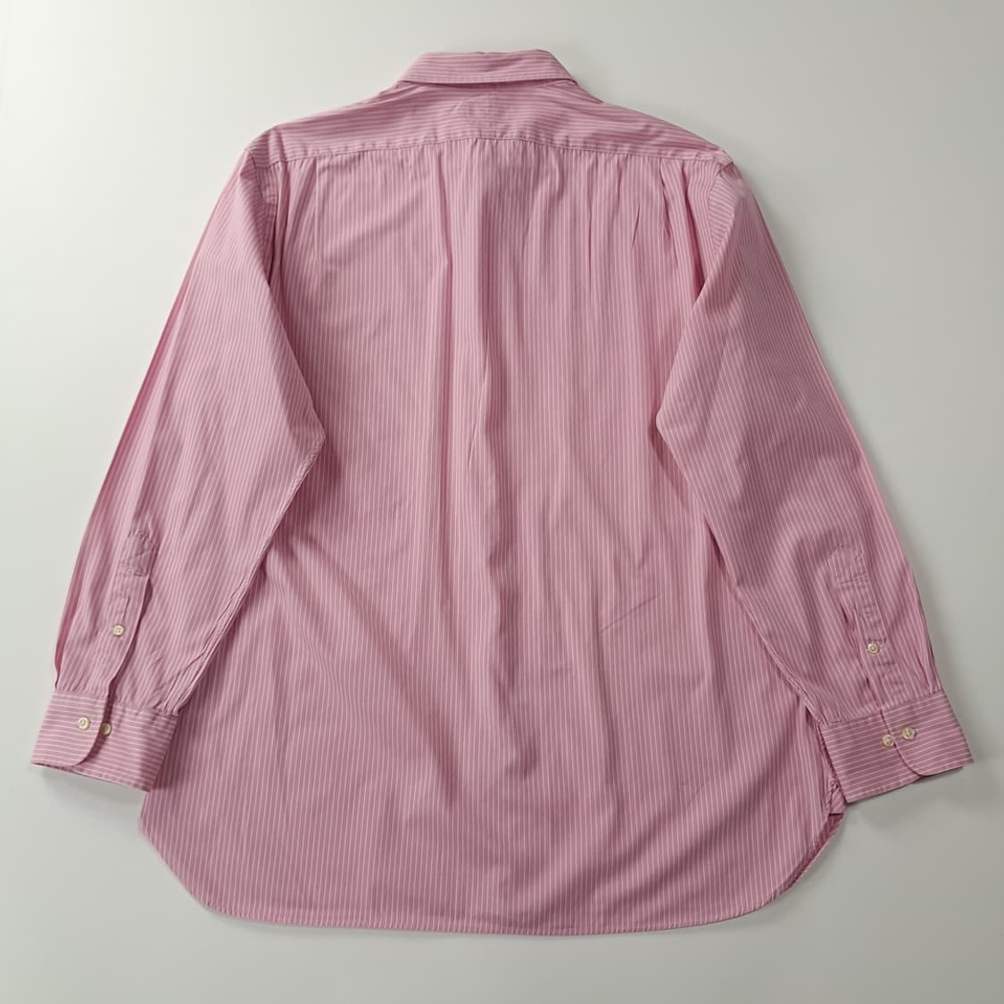 CK304 L 폴로 슬림핏 핑크 스트라이프 셔츠 남방 상품이미지6