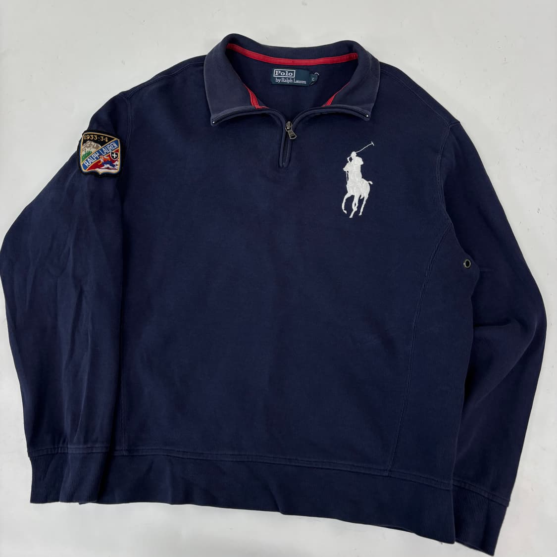 폴로 빅포니 반집업 니트  상품이미지3