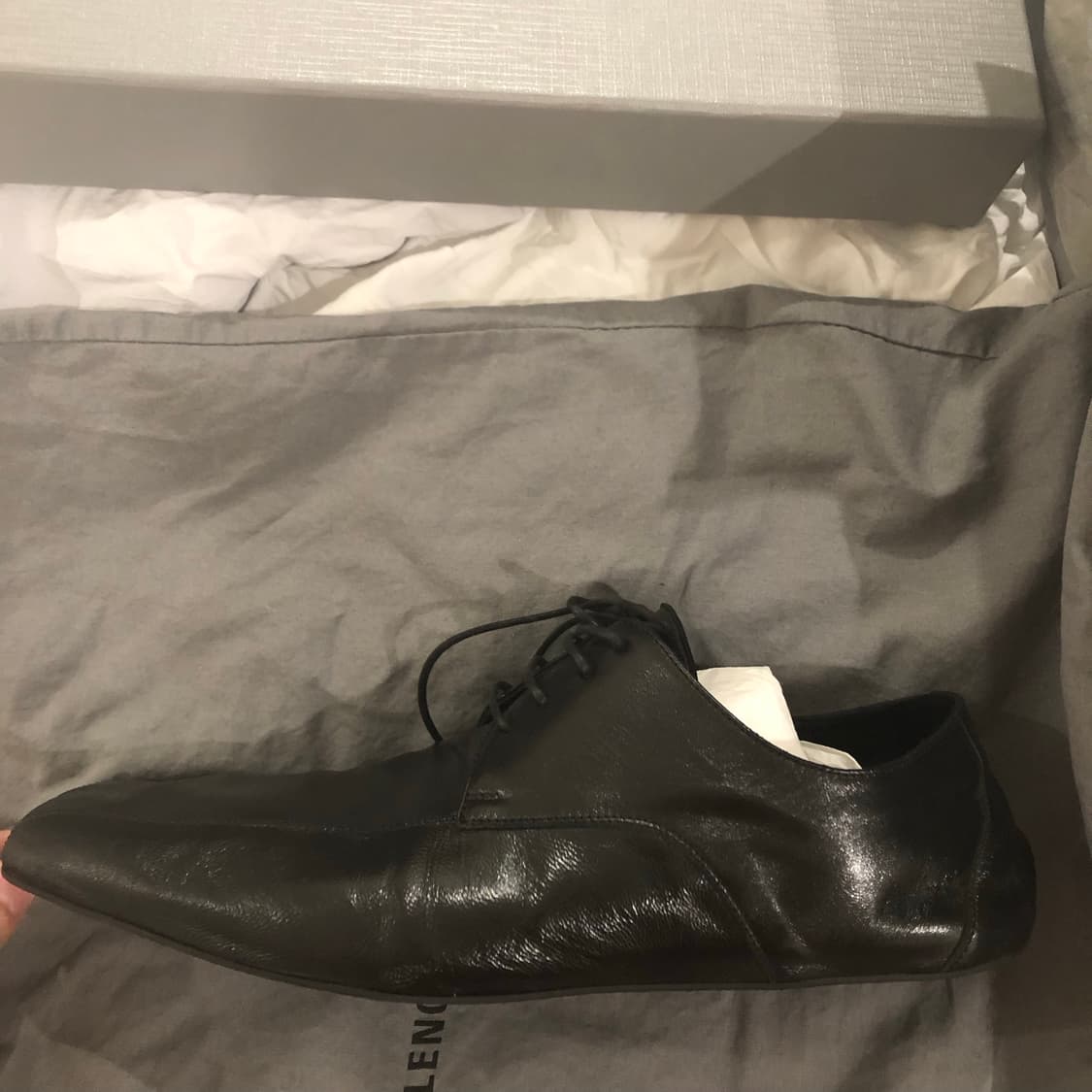 [41] 발렌시아가 하이퍼플랫 더비 블랙 상품이미지4