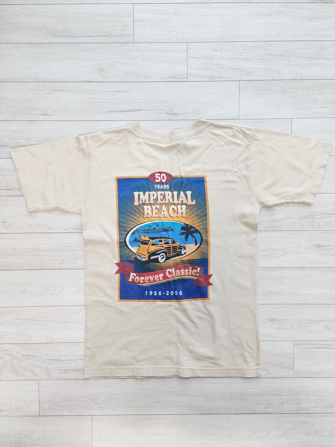 Y2K 빈티지 Imperial Beach 그래픽 반팔 티셔츠 상품이미지2