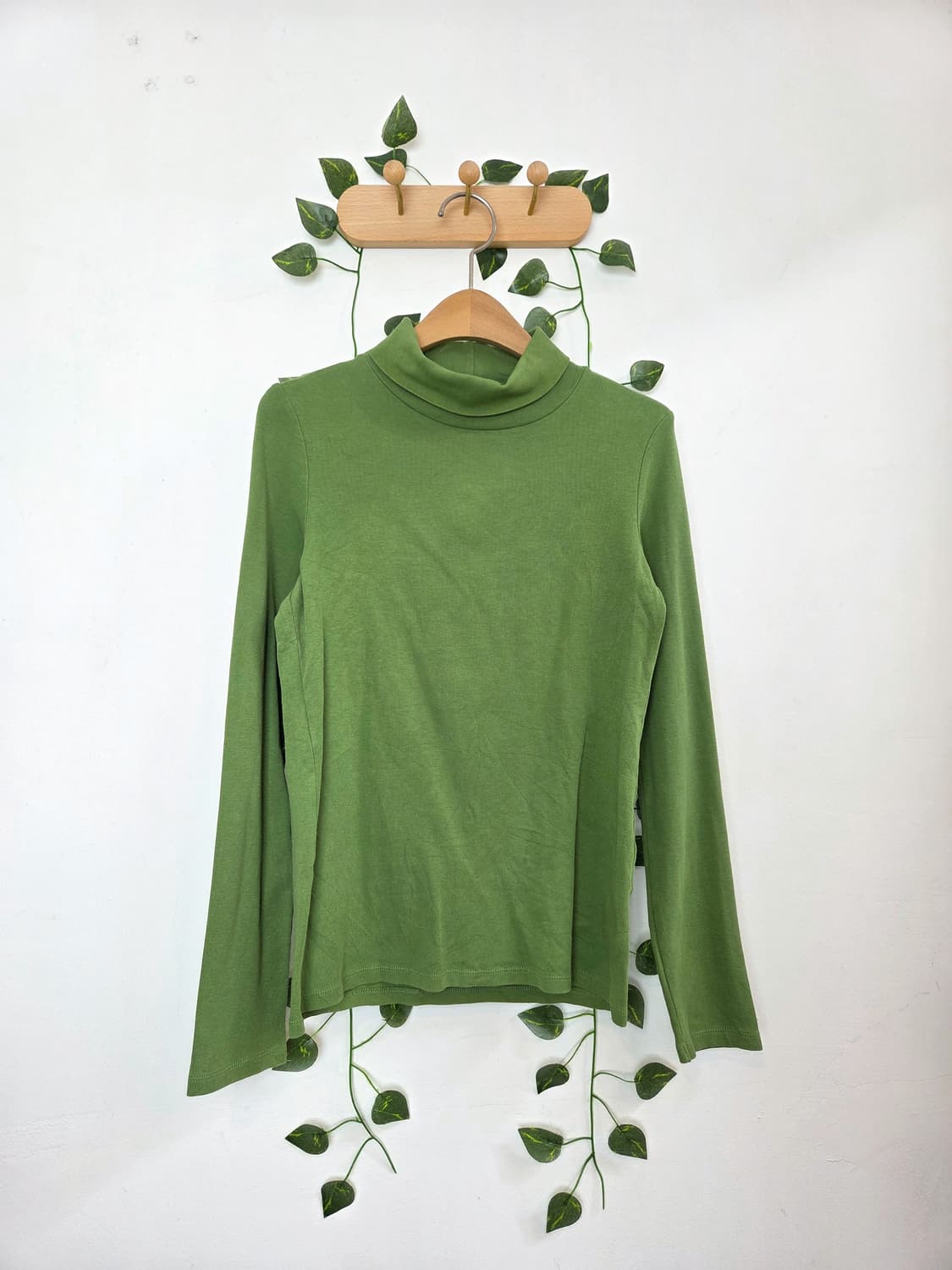 초록 목폴라 슬리브 상품이미지1