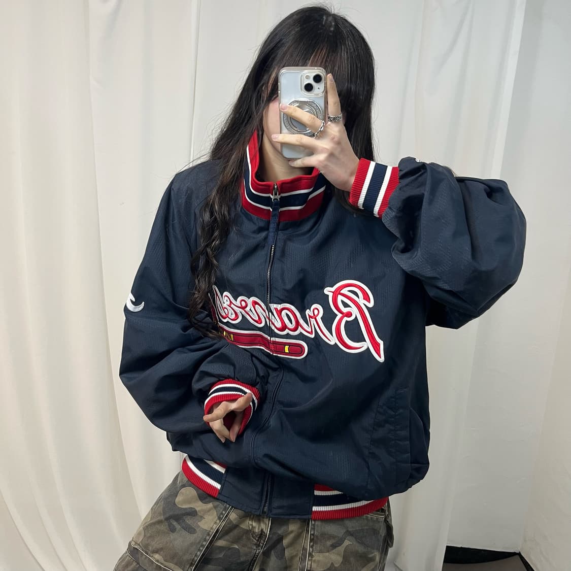 Majestic Braves Varsity Jacket  상품이미지2