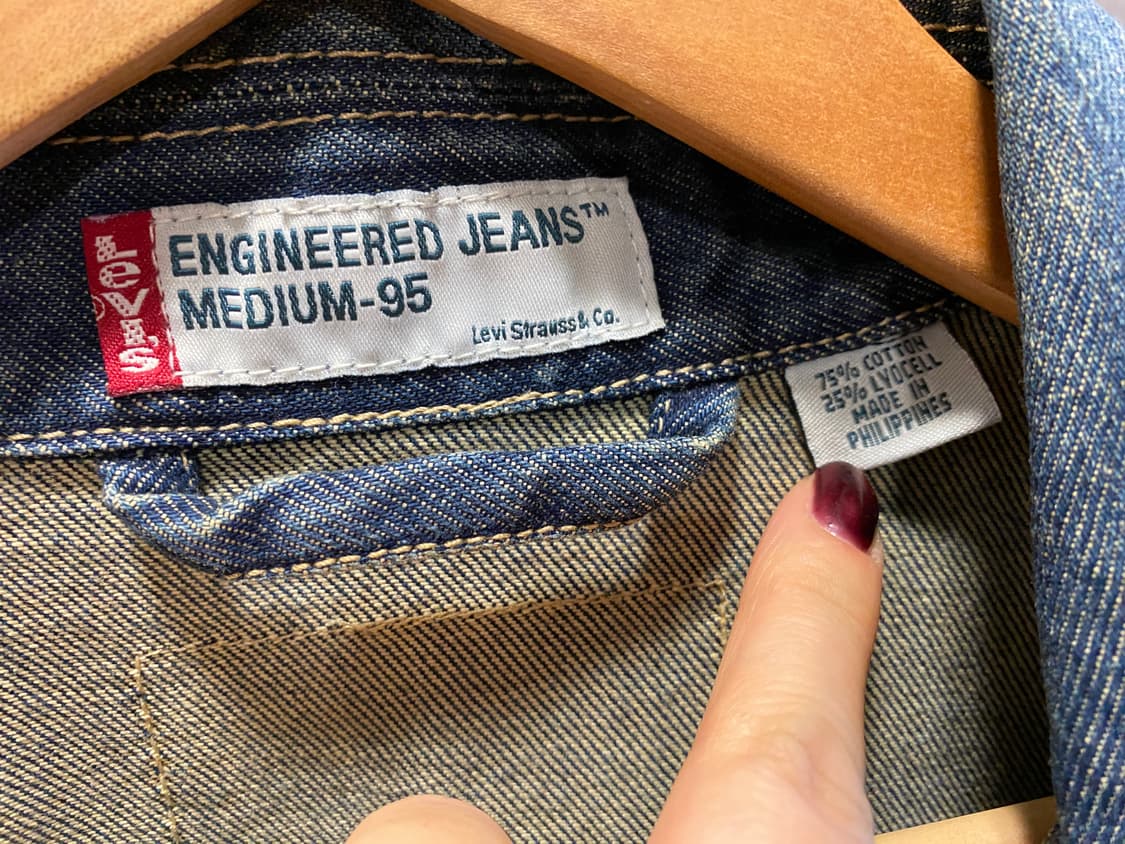 리바이스 엔지니어드진 청자켓 (M,95) 상품이미지5