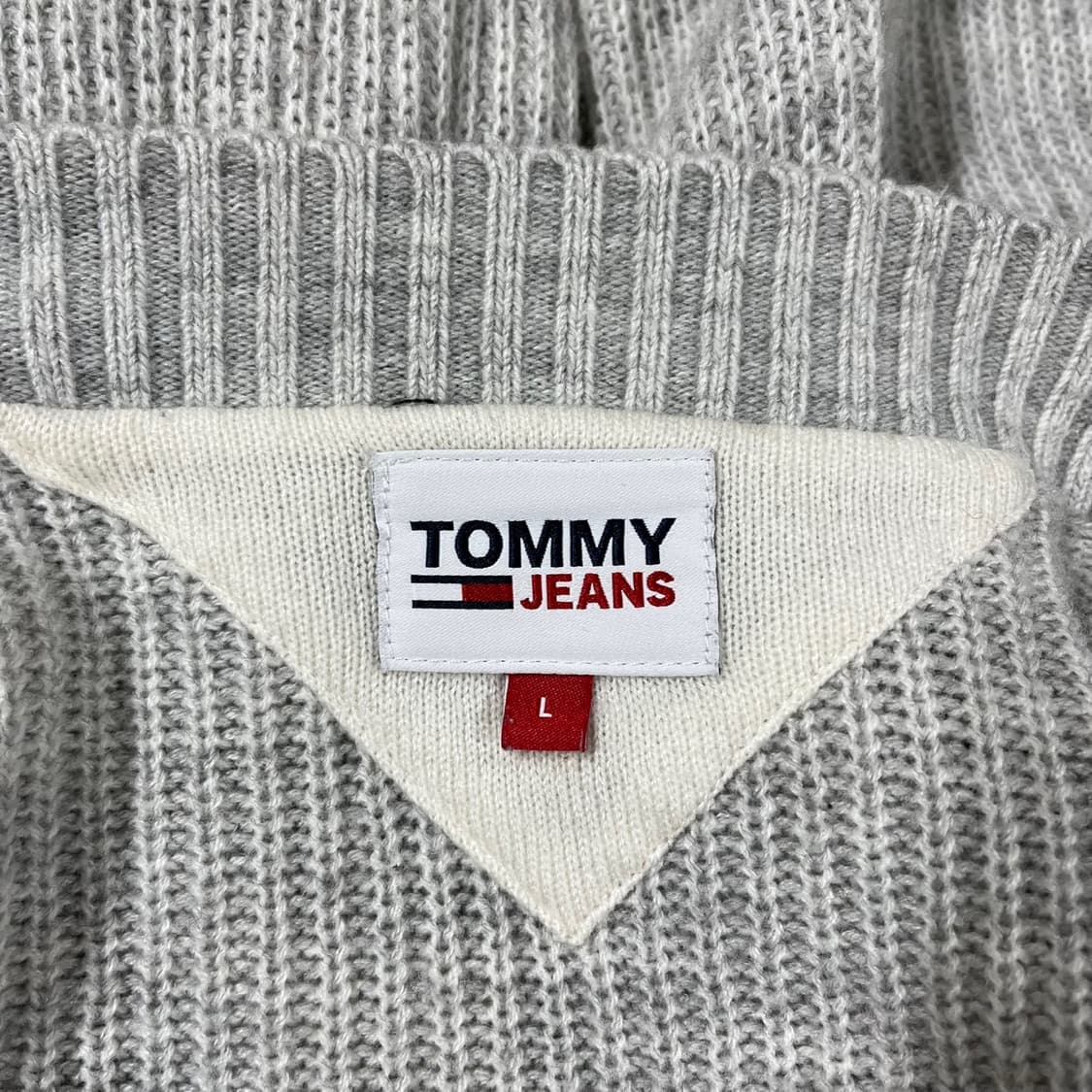 [L/오버핏] 타미진스 와플 울 혼방 가디건 상품이미지5