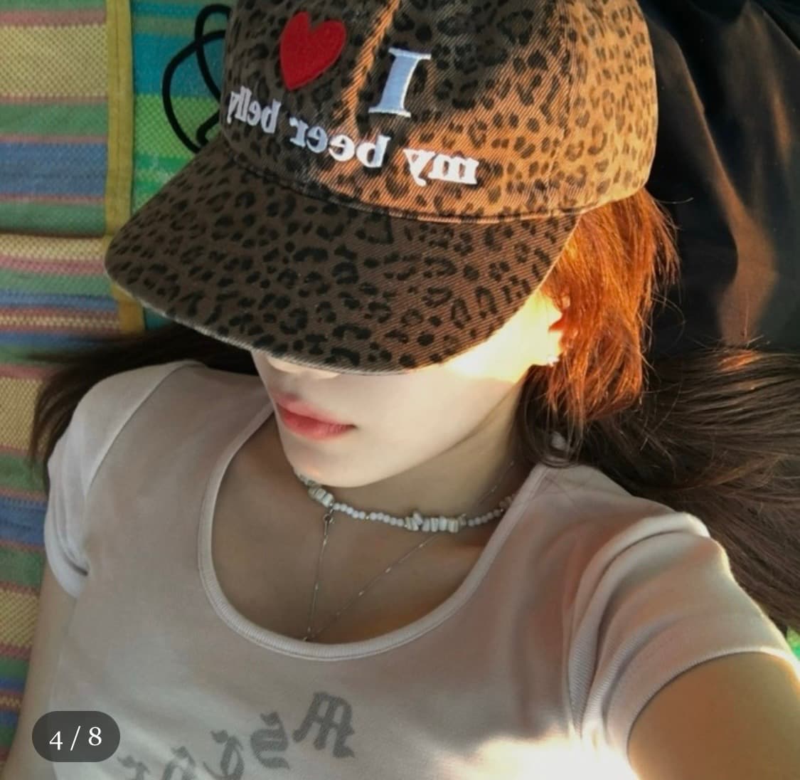 마스컴퍼니 LOVE MY BELLY Leopard cap 상품이미지3