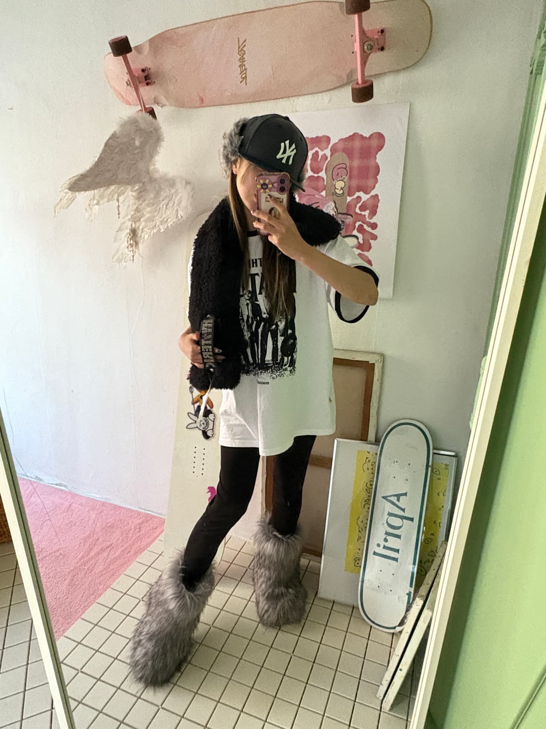 히스테릭 스터드 벨트 머플러(라스트) 상품이미지1