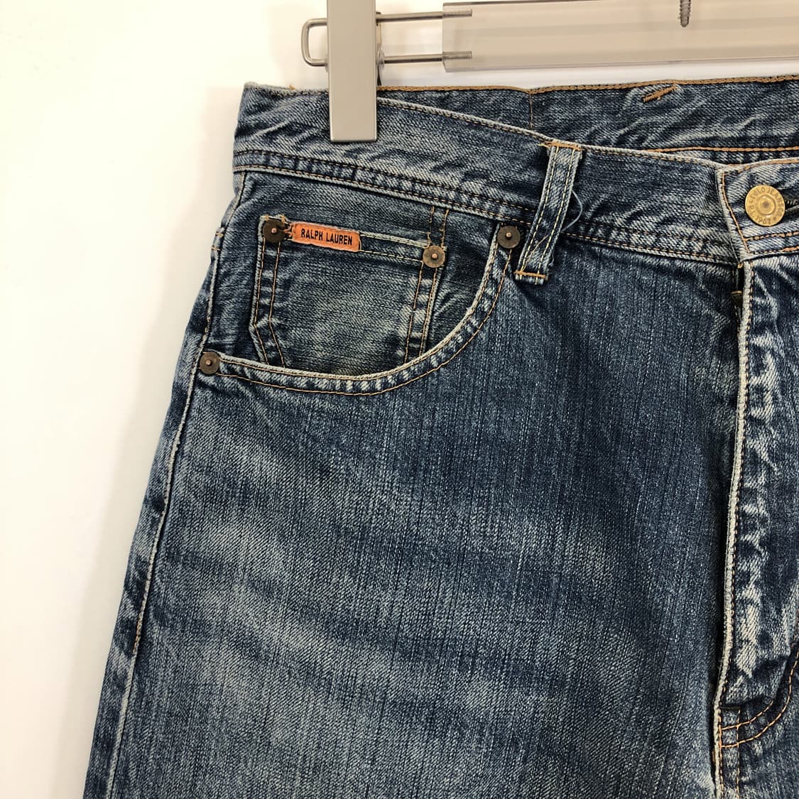 폴로 랄프로렌 패치로고 데님진 30 인치 워싱 상품이미지2