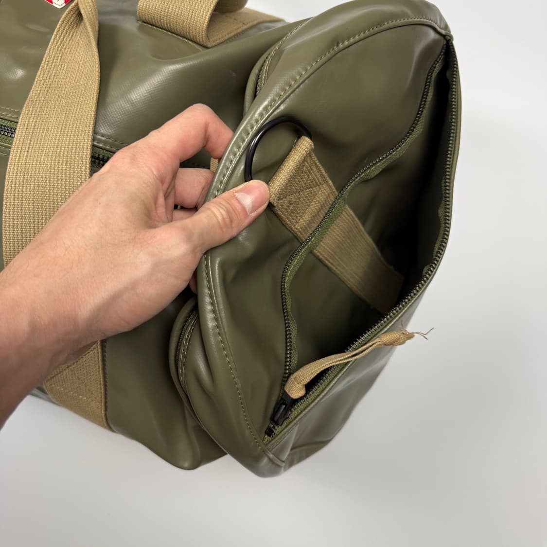 요시다포터 러기지라벨 2way 라이너 보스턴백 올리브 상품이미지6