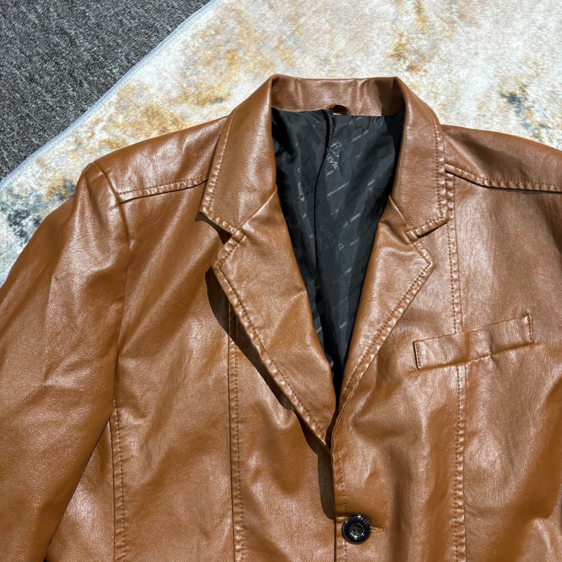 jpn 빈티지 가죽 자켓 상품이미지2