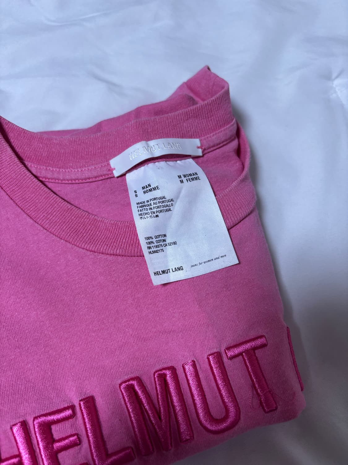 Helmut Lang T 헬무트랭 반팔 상품이미지5