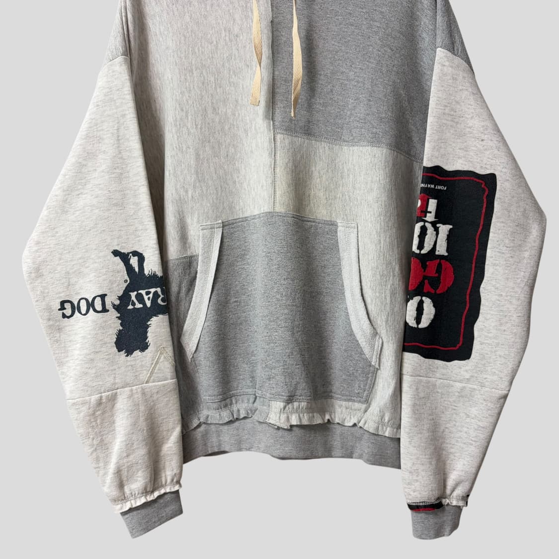 (M)JPN 빈티지 리빌드 후드티셔츠 상품이미지3