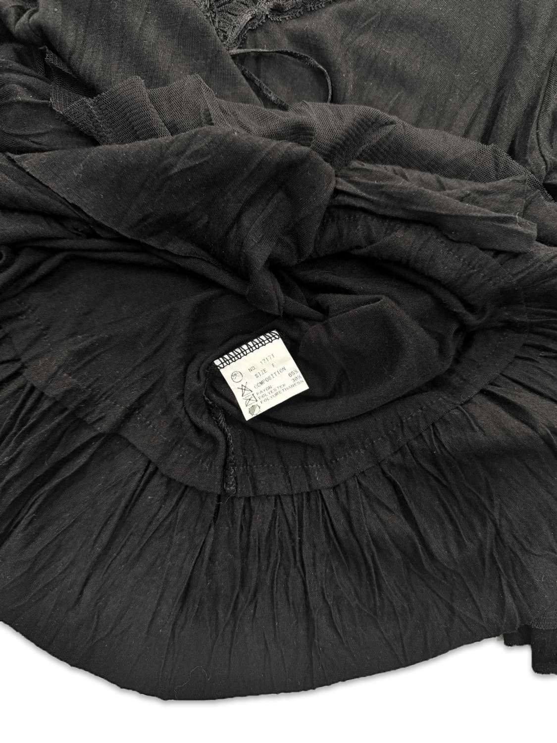 빈티지 ALGONQUINS 프릴 리본 디테일 블라우스 상품이미지4