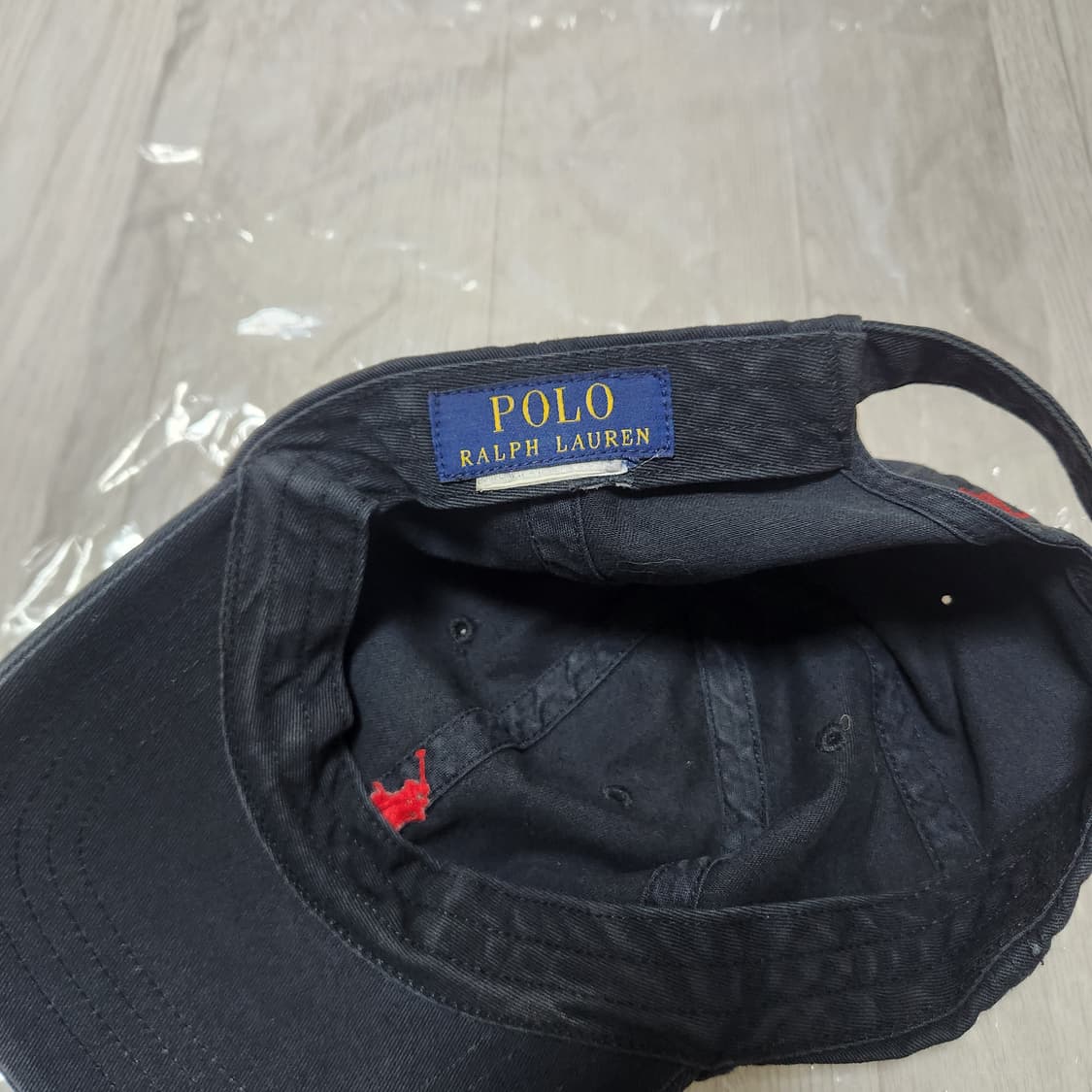 폴로 랄프로렌 블랙 볼캡 상품이미지3