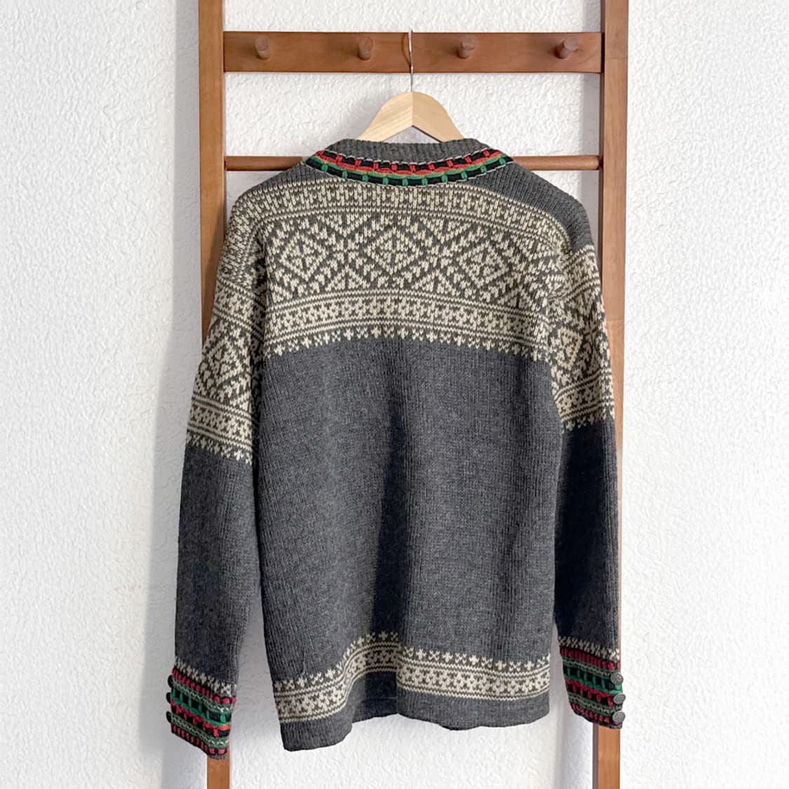 Norwegian Holiday Knit Cardigan 상품이미지5