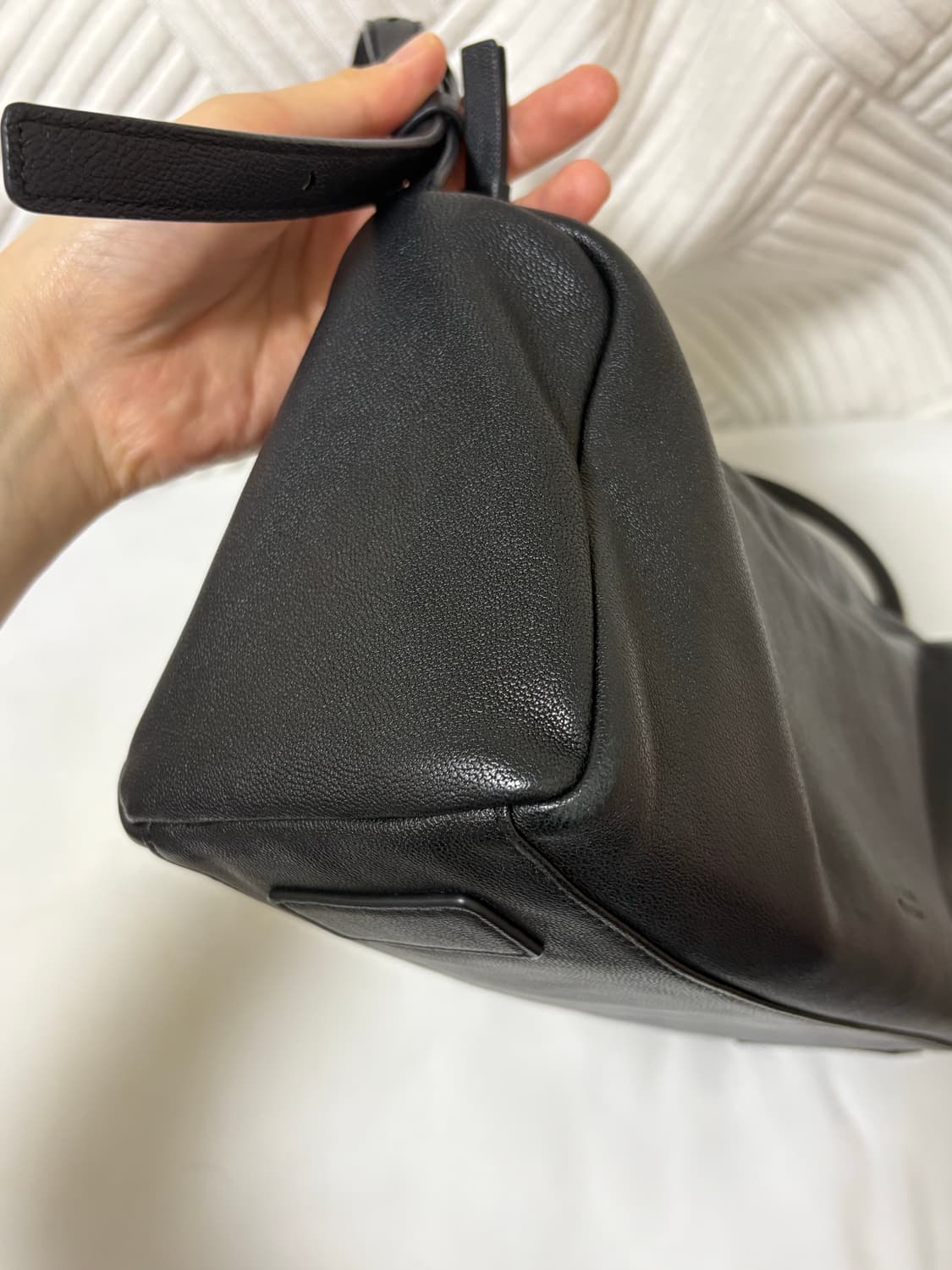 파사드패턴 빈티지 캐빈백 미디엄 블랙 풀구성 상품이미지2