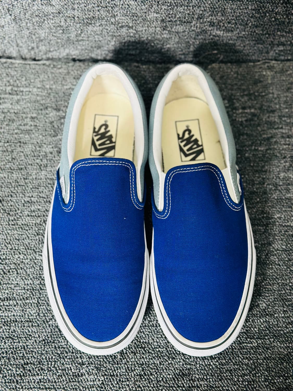 반스 슬립온 파란색 260mm 상품이미지2