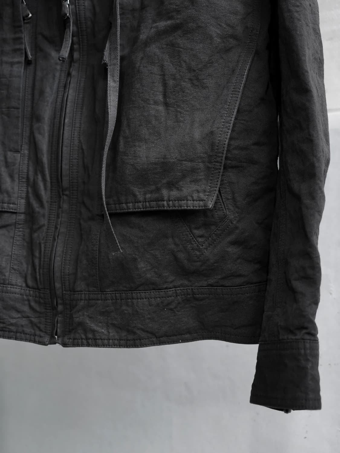 블랙멀 더블 프론트 후드 파카 잉크 L 라지 상품이미지7