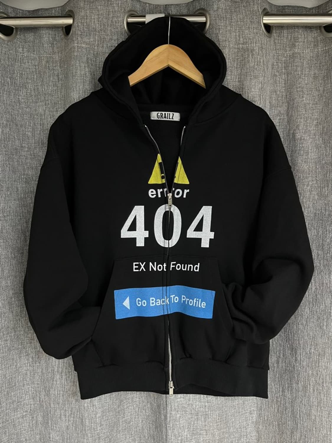 그레일즈 에러404 후드 집업/#3416 상품이미지1