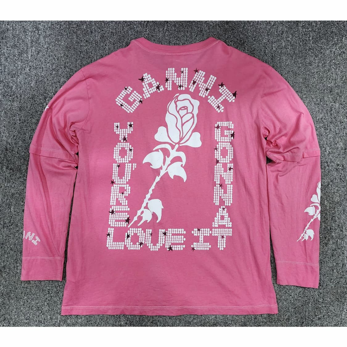 가니 로즈 롱슬리브 티셔츠 M 상품이미지1