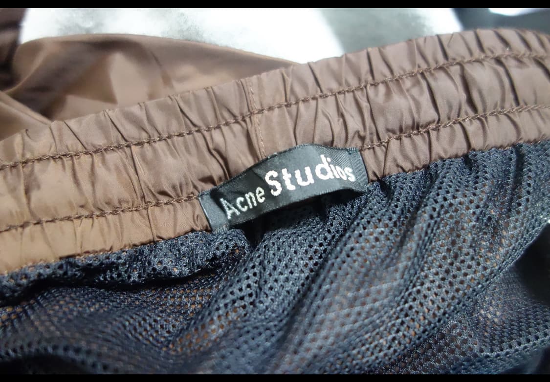 아크네스튜디오 나일론 팬츠 브라운 상품이미지7