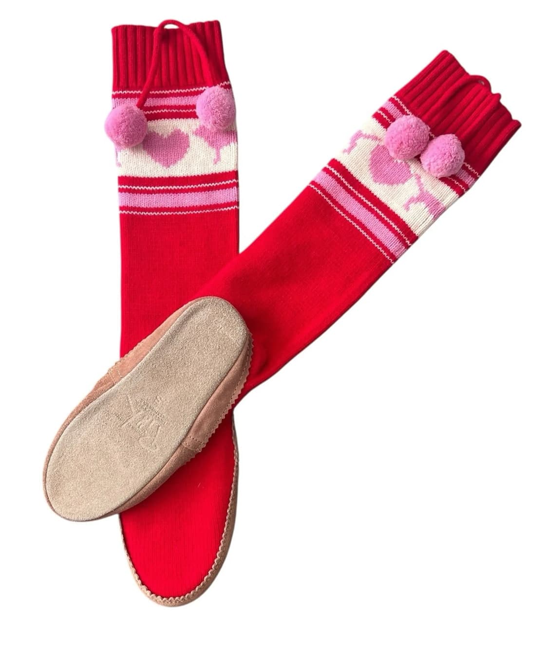 빅토리아 시크릿 핑크 00'S 니트 부츠-슬리퍼(S 사이즈) 상품이미지1