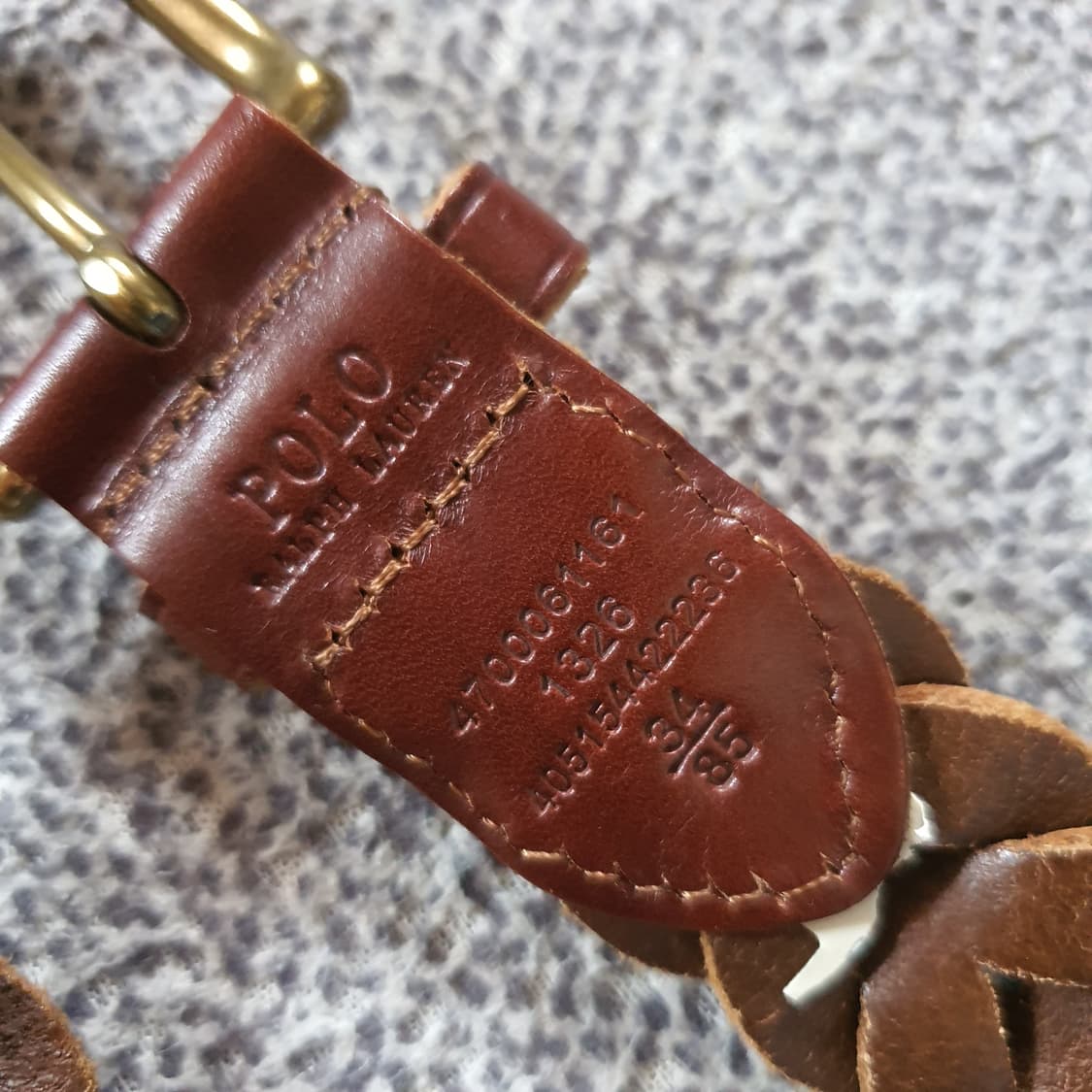 폴로 랄프로렌 브레이디드(Braided) 가죽 벨트 상품이미지5