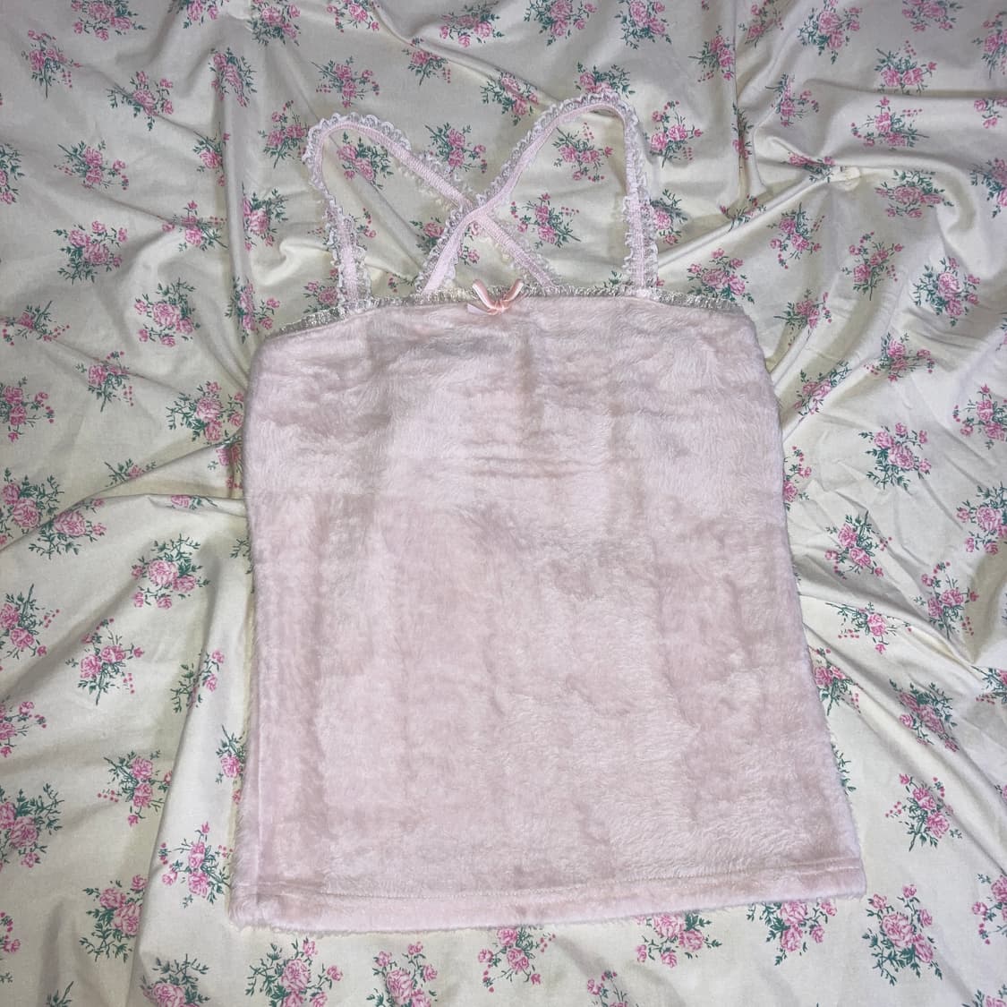 리즈리사 리본 레이스 퍼 슬리브+호피 가디건 코디세트 히메갸루 핀터레스트 상품이미지3