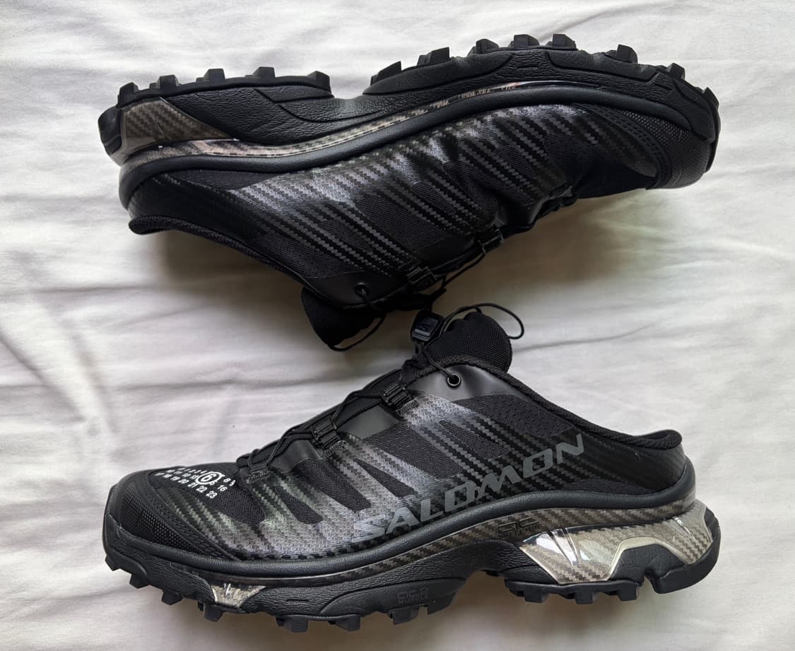 살로몬 x MM6 메종 마르지엘라 XT-4 뮬 블랙 Salomon x M 상품이미지3