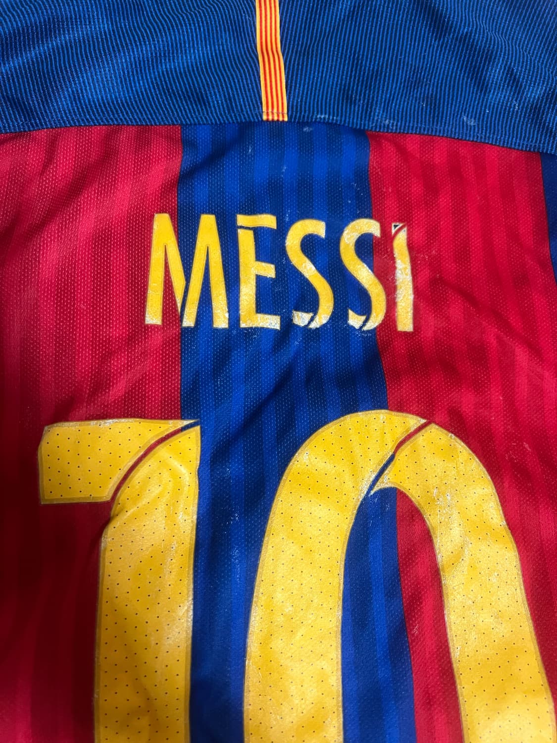 나이키 16-17 바르셀로나 메시 유니폼 M 상품이미지3
