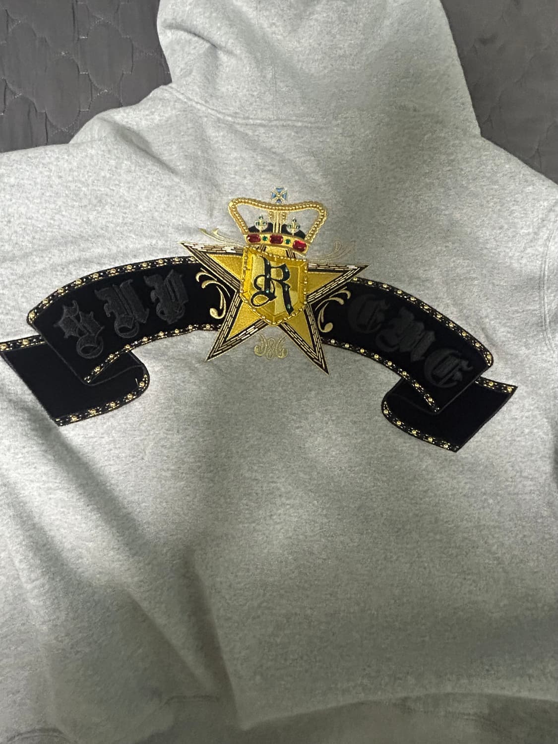 슈프림 크레스트 후드집업 L 상품이미지1