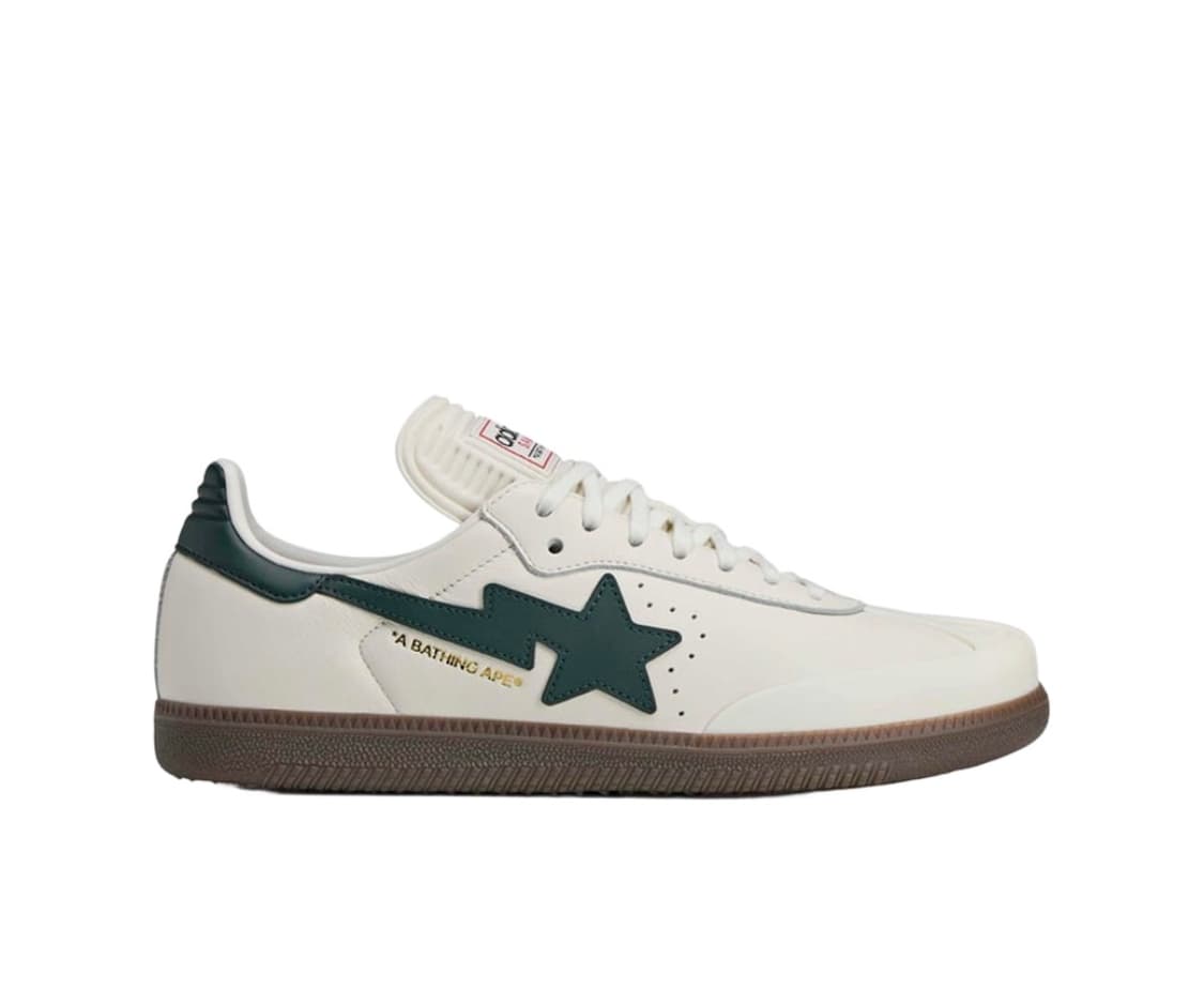 265 아디다스 x 베이프 삼바 오프 화이트 셰도우 그린 새제품 판매 상품이미지1