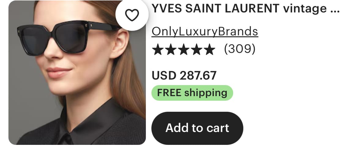 입생로랑 선글라스 ysl sunglass 상품이미지1
