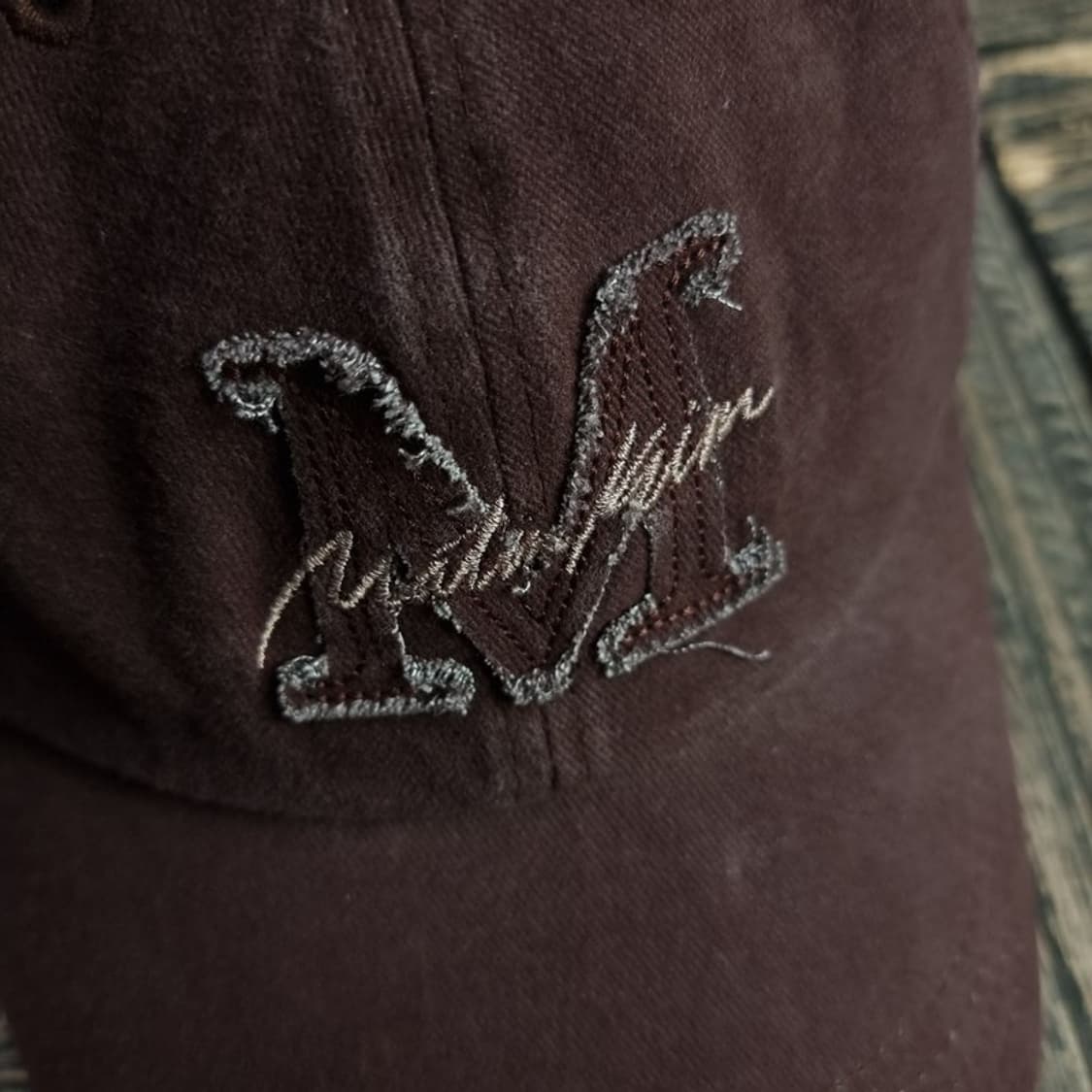 [마뗑킴] 자수 패치 볼캡 초코브라운 M19031 상품이미지7