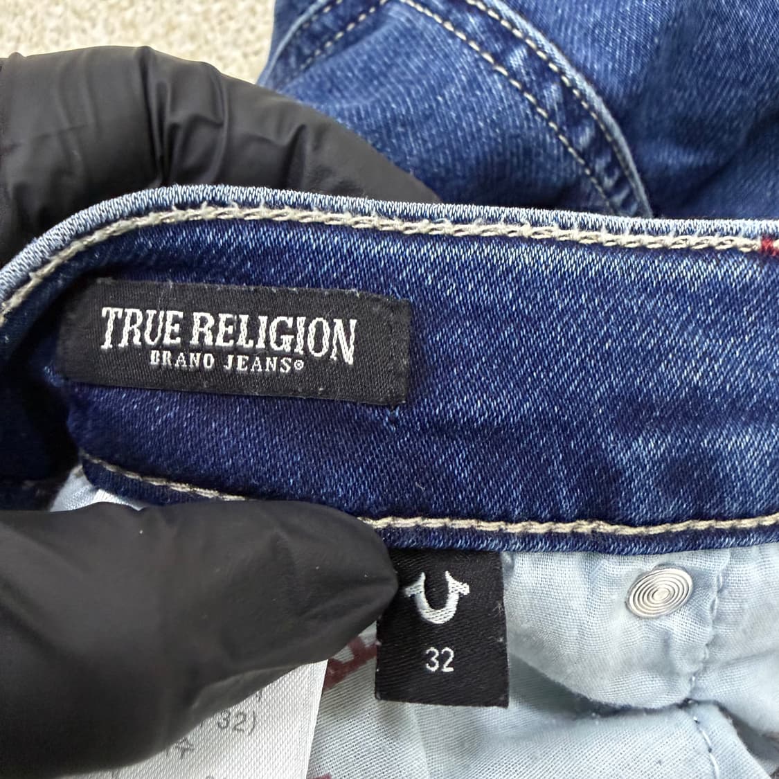 32 트루릴리전 와이드 데님팬츠 0127T2 상품이미지3