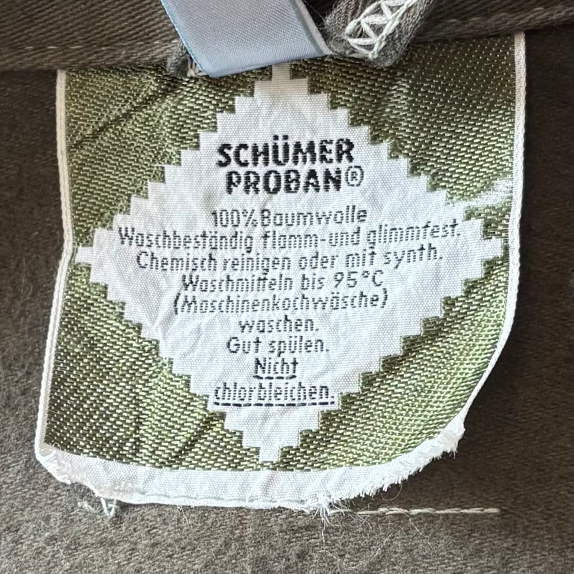 [54] 90s 독일 rofa 올리브드랩 헤비 몰스킨 워크 자켓 상품이미지6