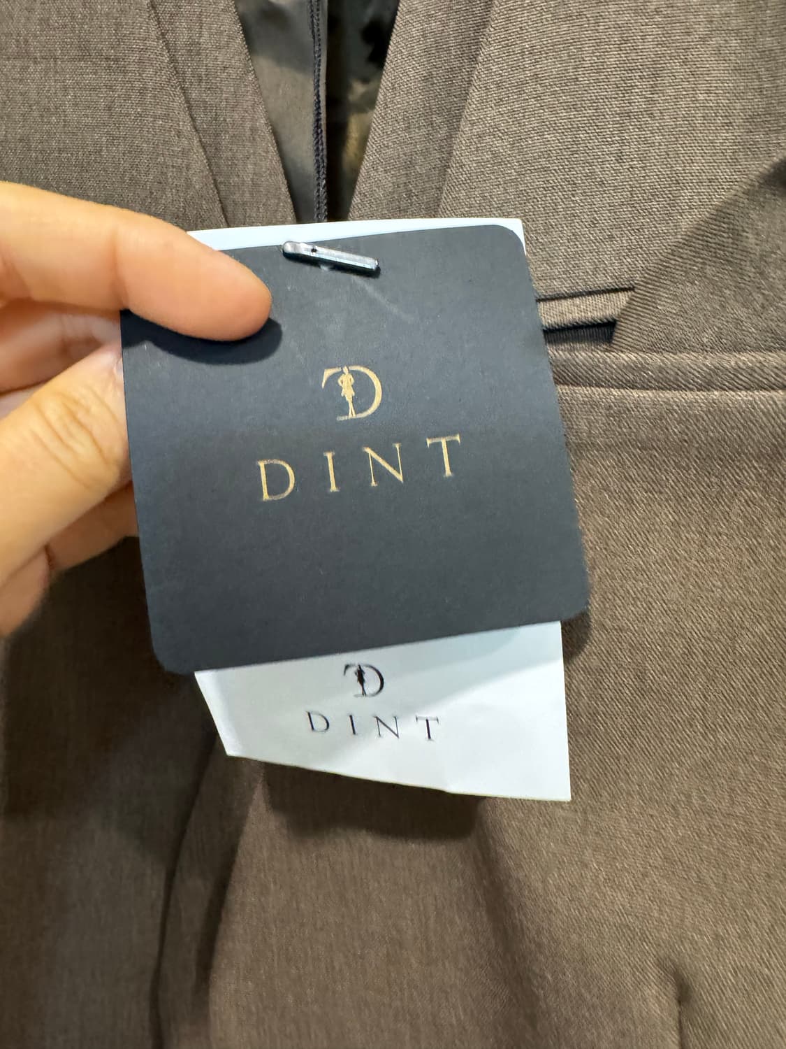 새상품 DINT 딘트 브라운 벨트자켓 상품이미지6