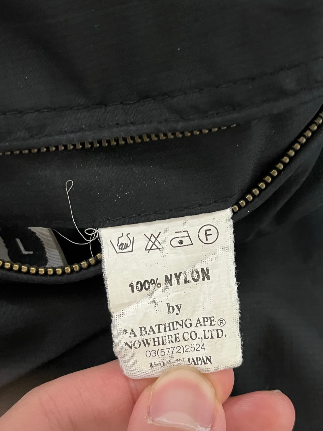 베이프 빈티지 리버시블 바람막이 상품이미지10