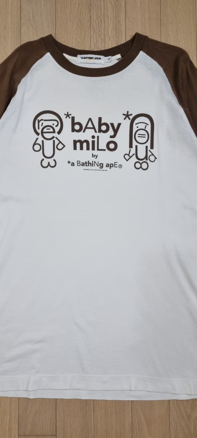 A BATHING APE 베이비마일로 7부 긴팔 L _남성 상품이미지2