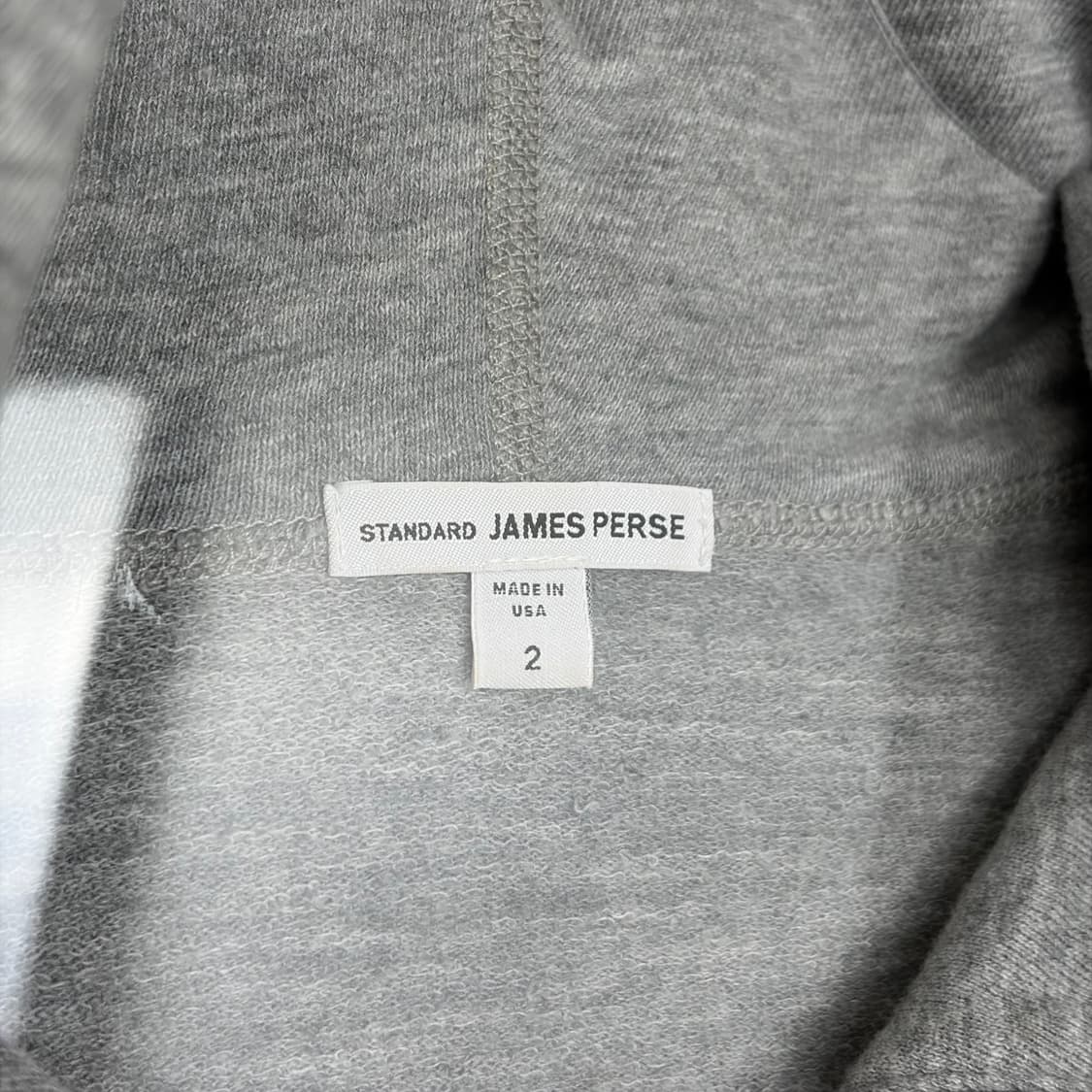 James perse 제임스펄스 후드 집업 자켓 상품이미지3